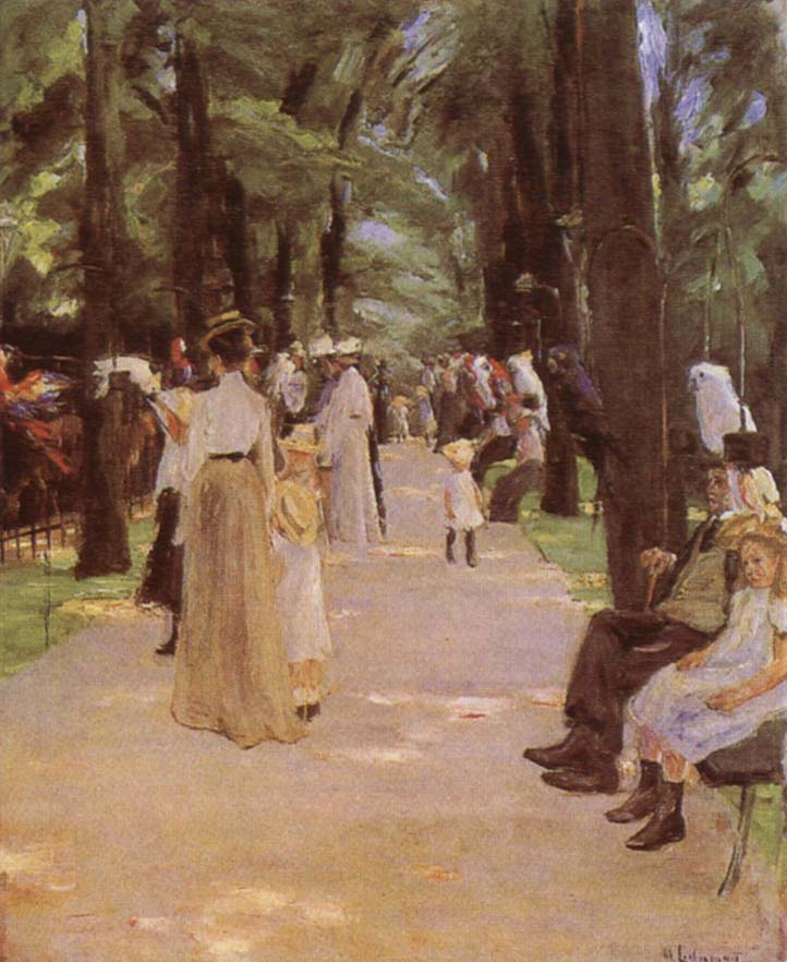 Max Liebermann The Parrot walk